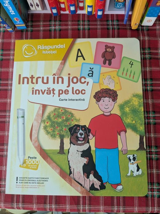 Carte nouă Raspundel istețel - Intru în joc, învăț pe loc