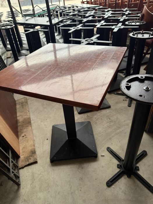 Picioare masă fontă restaurant 75 buc scaune , canapele