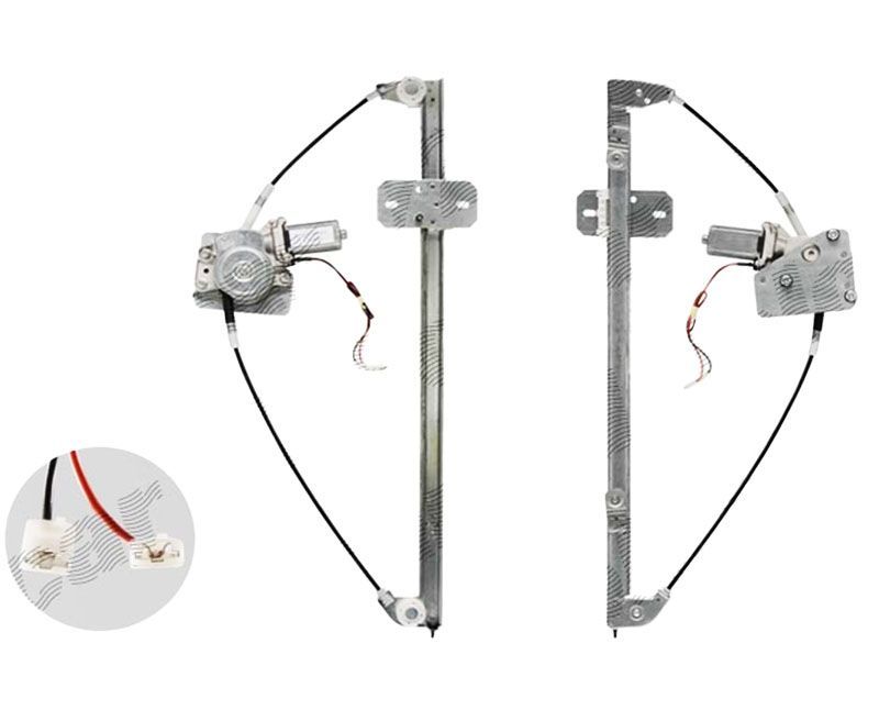 Macara geam Iveco Daily 1999-2014, Nissan Interstar X70 2002-2010, Opel Movano 1998-2010, Renault Master 1998-2010, Mascott 2005-2010, Fata Stanga, electrica