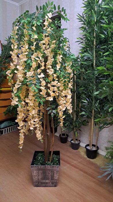 Глициния искусственное дерево на заказ.