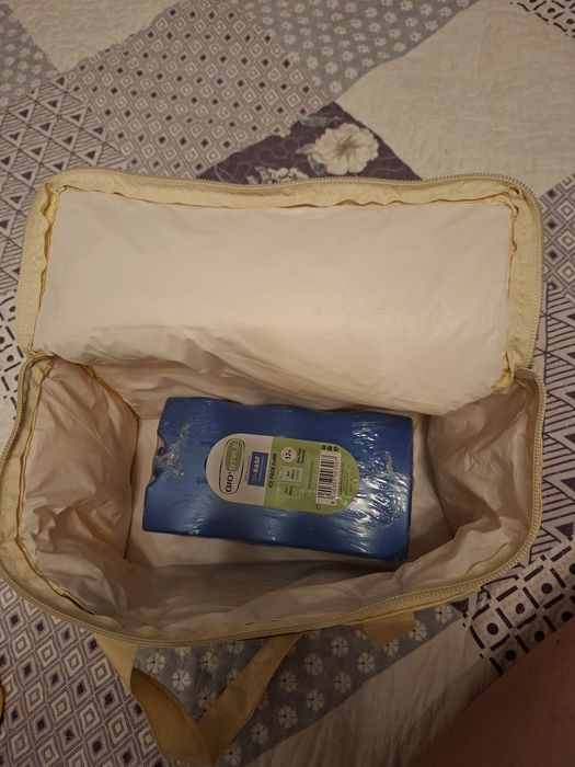 Geantă termoizolantă+2 capsule gheață