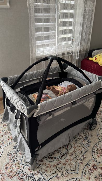 Chicco lullaby lx кроватка манеж