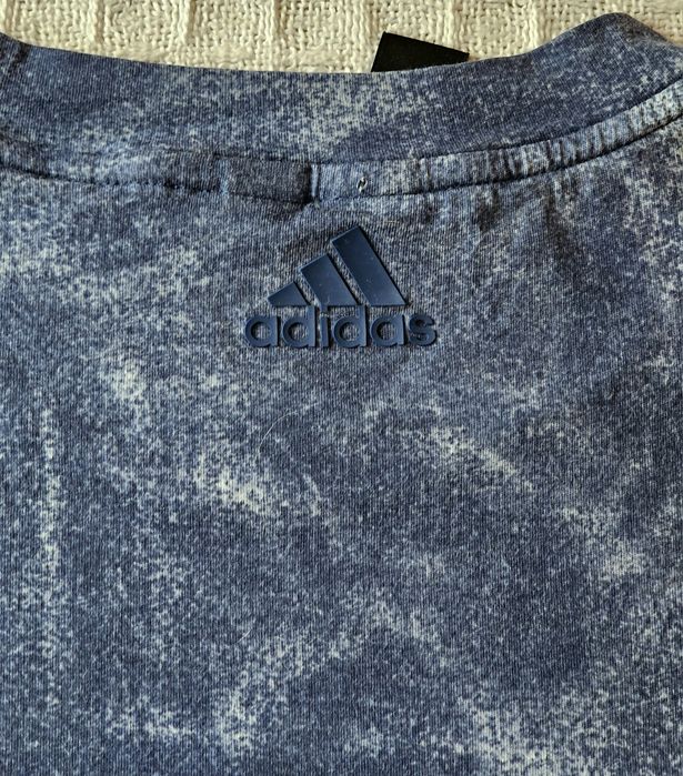 Дамска тъмносиня тениска Adidas Performance, размер М