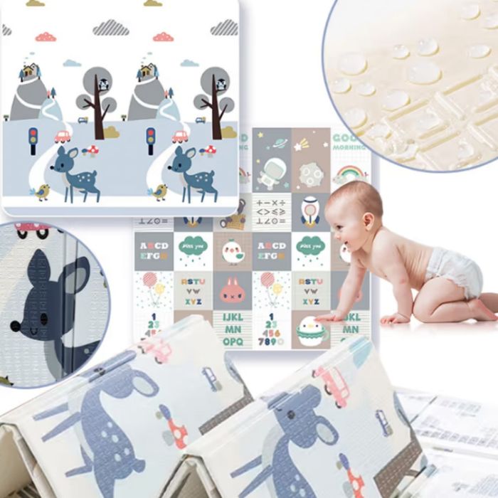 Сгъваемо бебешко килимче за игри