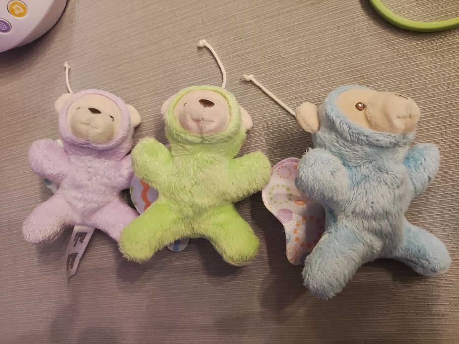 Музикална въртележка за кошара Fisher Price - Мечета и пеперуди