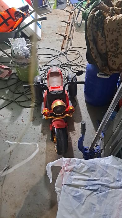 Мотоцикл на пульту упраления