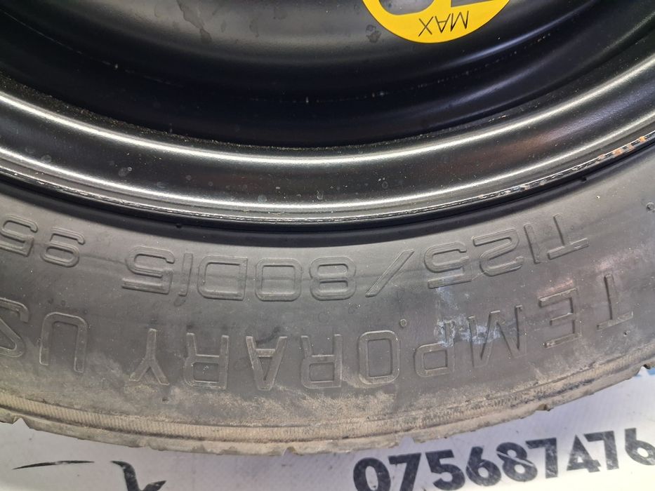 Roata rezerva slim T120/80 D15 Hyundai i30 2007 - 2012