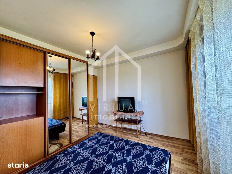 Apartament cu 2 camere, 52mp utili+balcon, etaj 3/4, V. Aaron — fotografia 3
