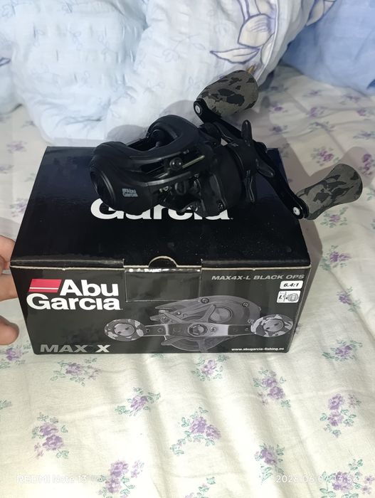 Mulineta casting Abu Garcia MAx4x-L black ops