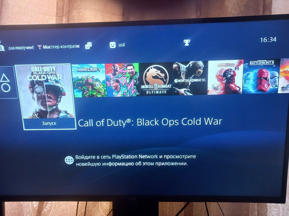 PS4 pro ideal holati djoystik bor o'yinlar yozilgan slim va pro bor.