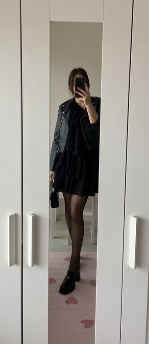 Черна дантелена рокля by Neli Markova