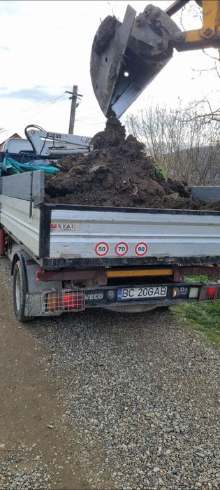 Transport nisip/balastru/pamant