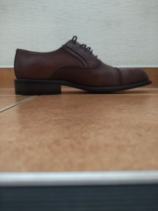 Туфли кожаные, новые. Не увядающая  английская классика