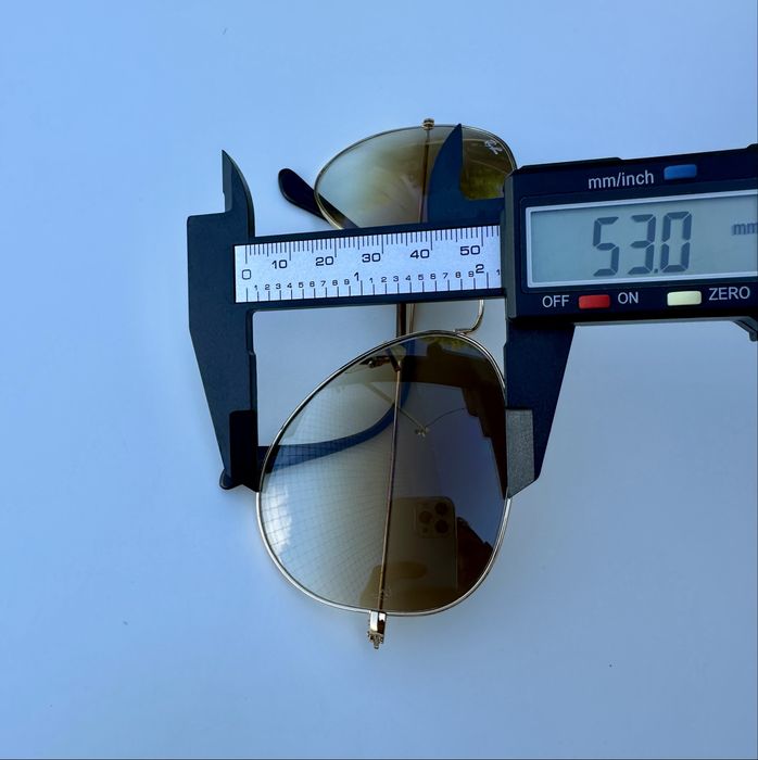 Ray-Ban RB3025 Aviator,Large/Made in Italy, кафяв градиент