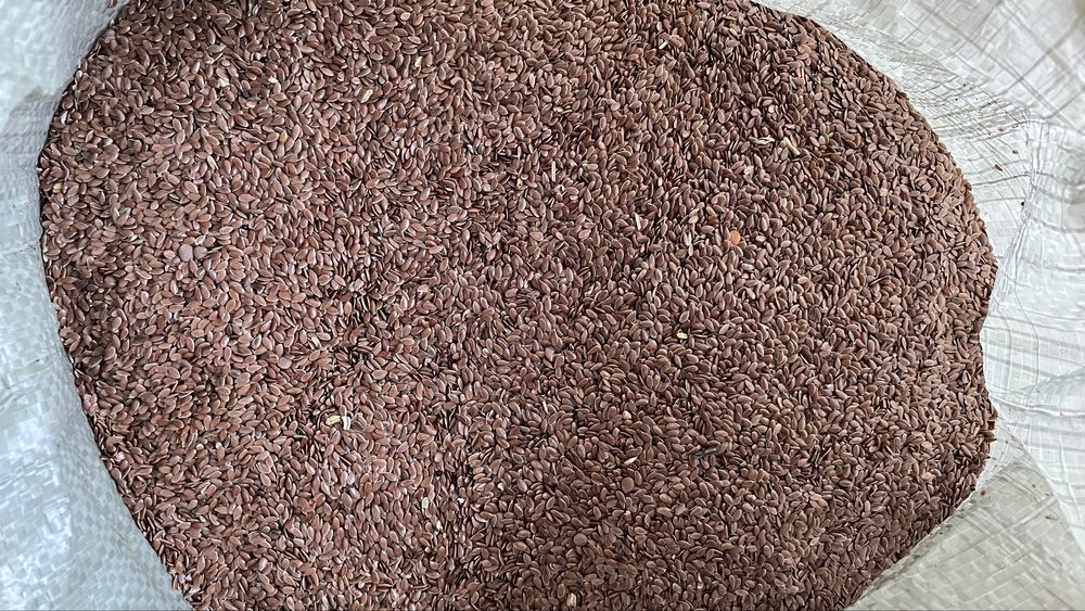 Лён продам четыре мешка