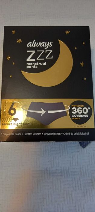 Ofer gratuit always (menstrual pents)