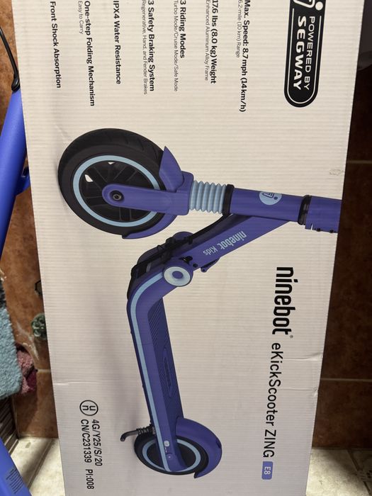 Электросамокат Ninebot для детей