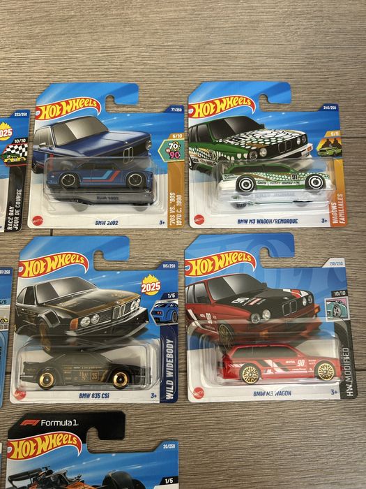 Hot wheels колички Ferrari bmw toyota supra audi McLaren formula hotwheels