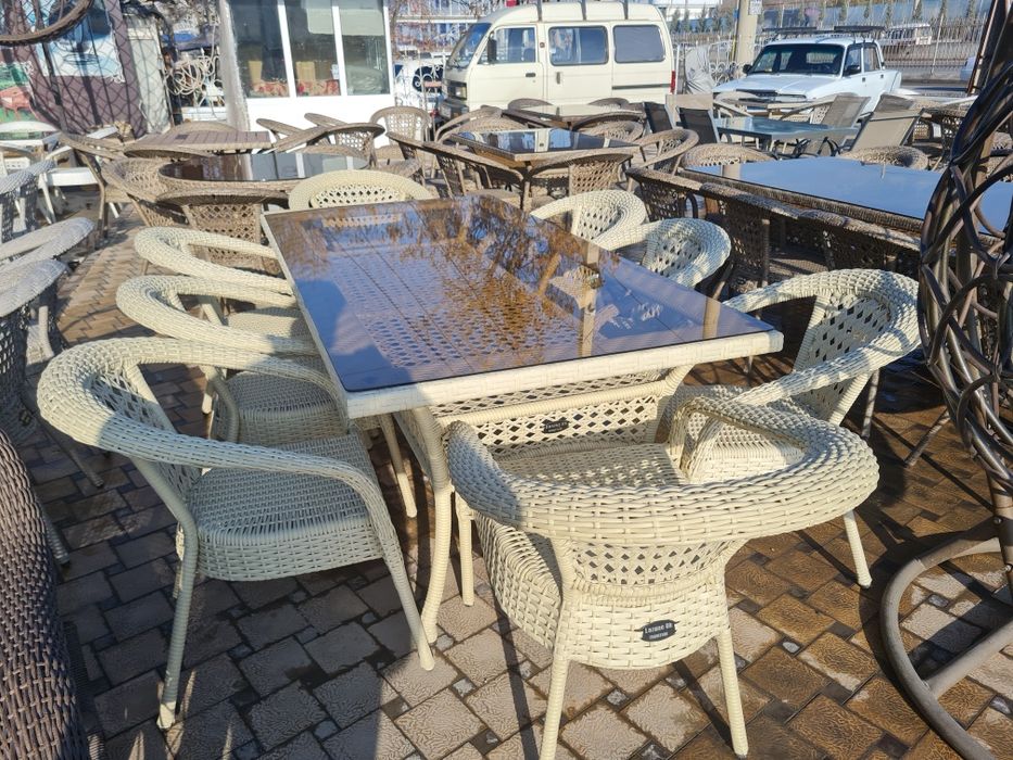 Плетёная мебель комплект 8 персональный 2,×1 размер