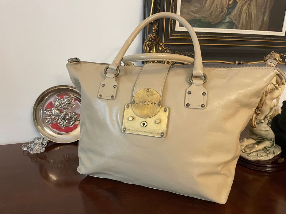 Geanta Joseph Piele naturala