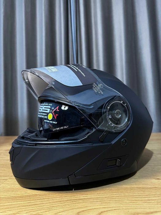 Casca moto YEMA YM-926, Flip-Up, Integrala, Viziera Dubla, marimea L