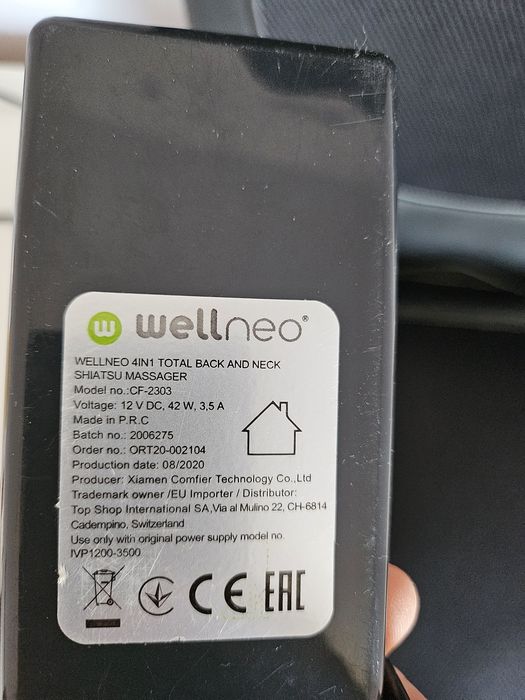 Husa Masaj Wellneo 4in1