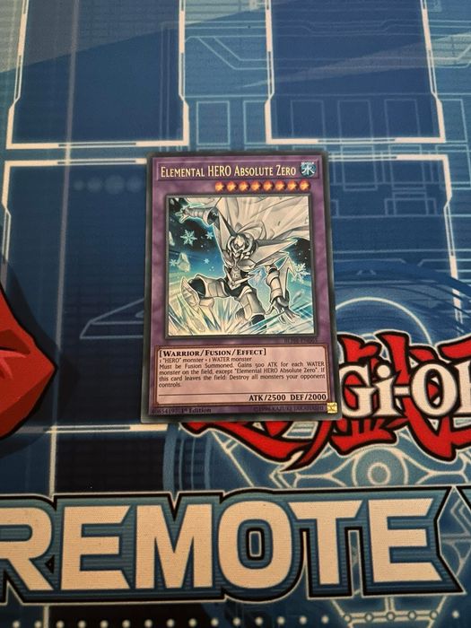 Elemental Hero Absolute Zero - BLHR - Yu-Gi-Oh! Карта