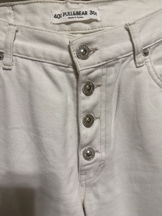Pull&bear бели дънки