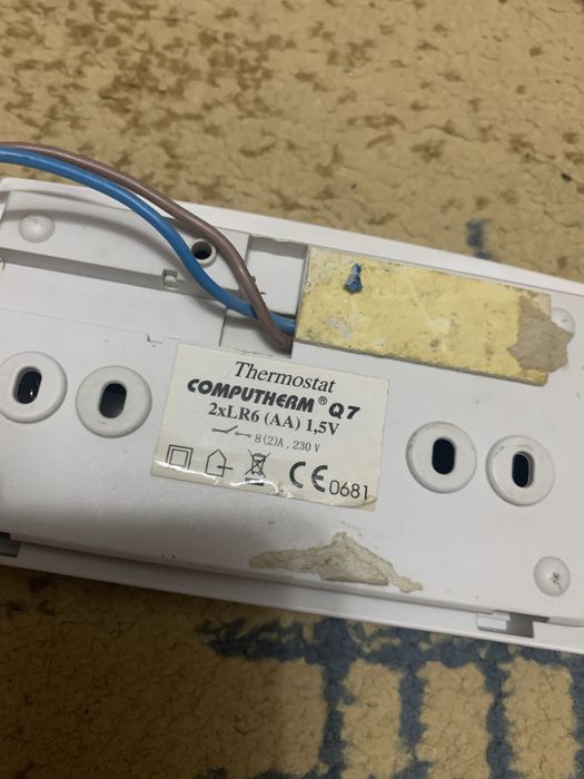 Termostat ambient pentru centrala