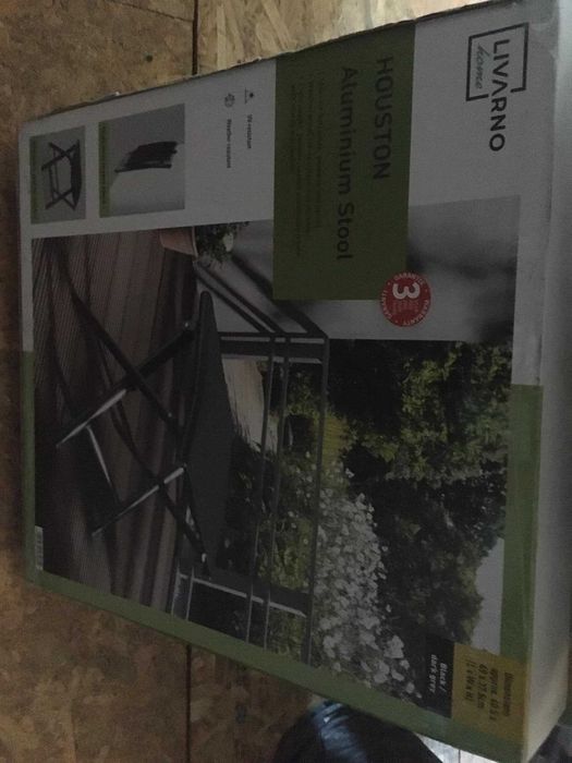 Scaun aluminiu pliabil 40,5/49/37/5