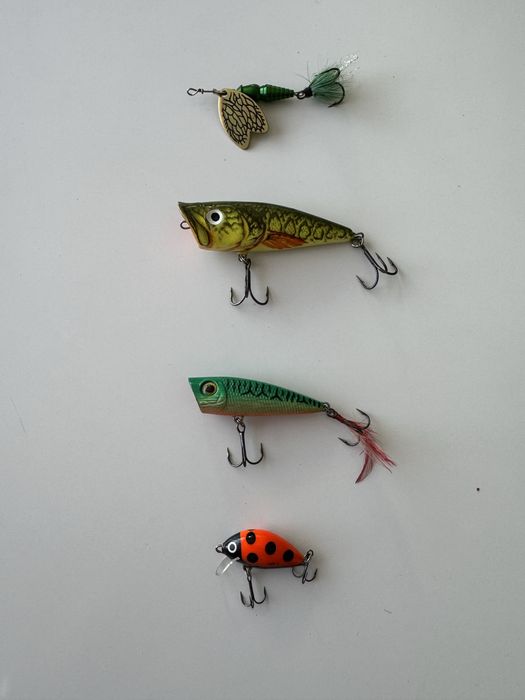 Voblere Salmo/Blue Fox/Caperlan