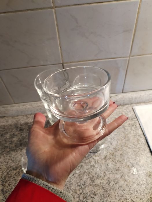 Набор розеток стеклянные