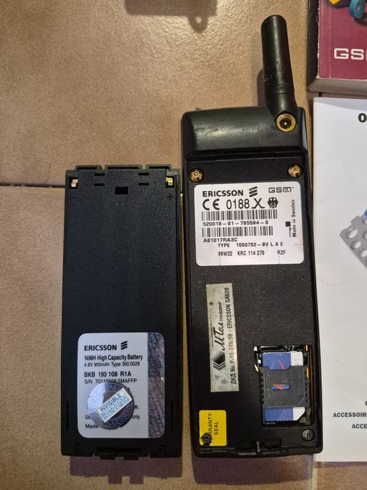 Ретро телефон GSM Sony Ericsson GA628 Сони Ериксон Работеща  Антика