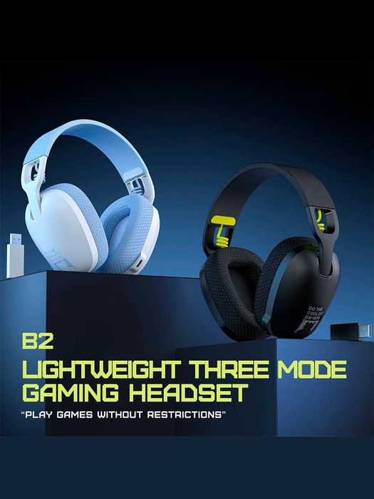 Игровая гарнитура ONIKUMA B2 без проводная , USB радео БАС СУПЕР