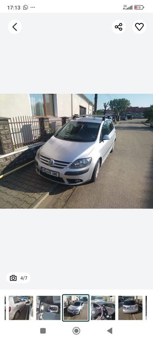 Golf 5 plus 2006 1.9 diesel