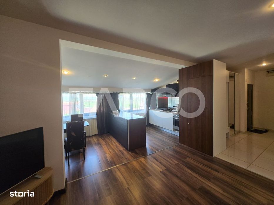 Apartament decomandat 75mpu 3 camere de inchiriat zona Tilisca Sibiu
