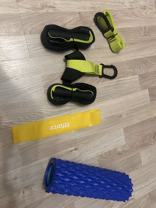 Vand set complet trx+rolă+ banda elastica