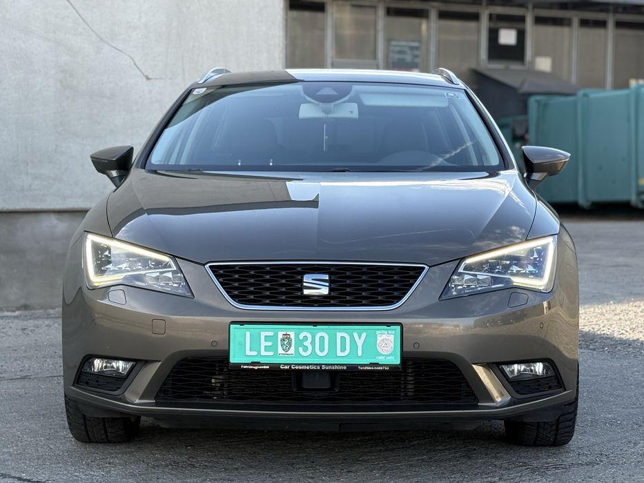 SEAT Leon ~ 2016 ~ DSG 7+1 ~ 1.6TDI 110CP ~ Matrix ~ FULL PIELE ~ Maro ~ Lane Assist ~ Distronic ~ Sign Assist ~ stare perfecta ~
