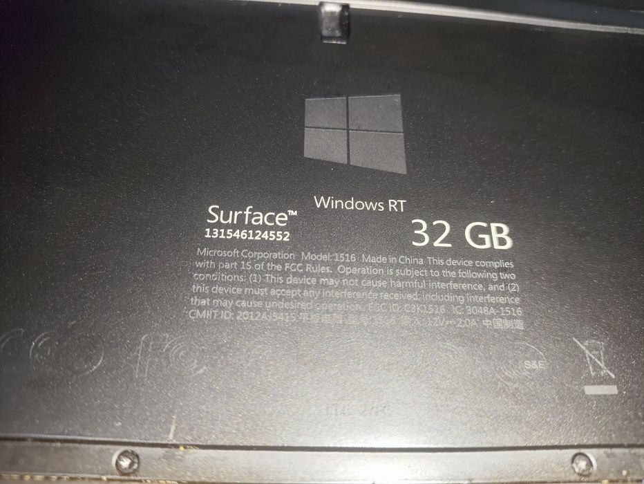Продаётся планшет Microsoft Surface RT