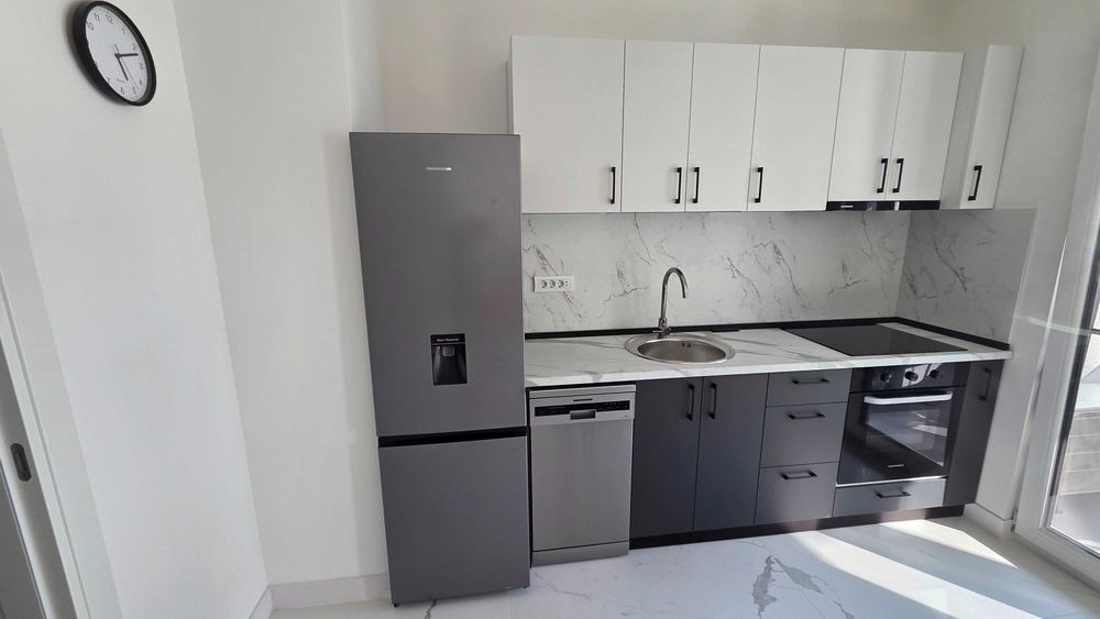 Inchiriez garsoniera, noua, mobilata si utilata, complex Akcent City, zona Bucureștii Noi, parcare subterană