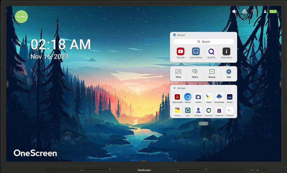 Интерактивная 4K LED-панель 86- OneScreen серии TL7"