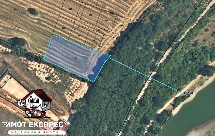 Нива за инвестиция 3дка и смяна на статут, до язовир 40-те извора