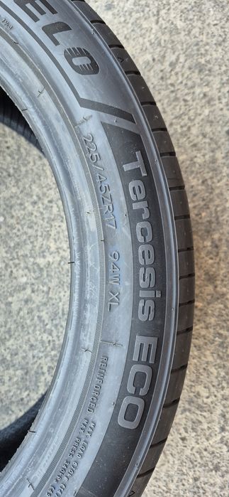 4 anvelope vara noi Tercelo 225/45/17,dot 2025.Pretul este pe bucata.