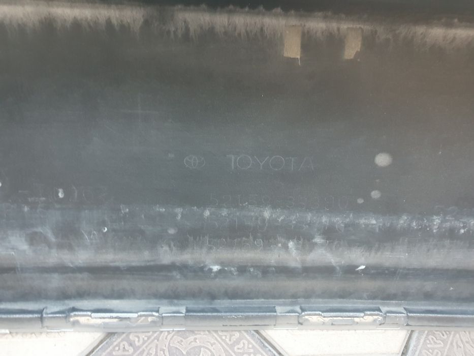 Camry 70 задний бампер