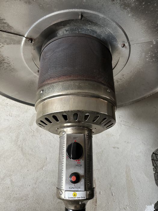 Газова печка гъба