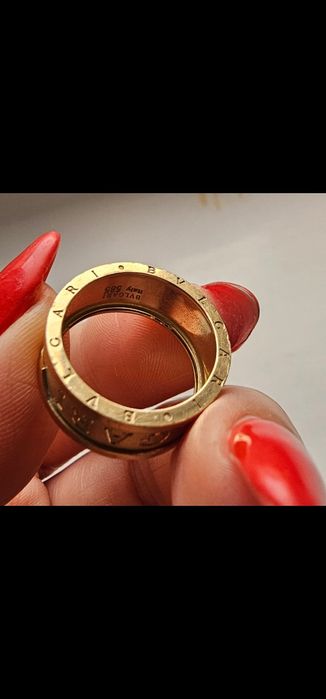 Золотое кольцо в стиле  Bvlgari (Турция), 585 проба