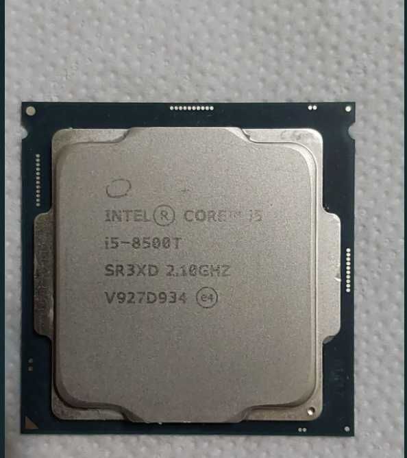 i5 8500, i5 8500T - 6-ядрен, LGA 1151 процесор 8-мо поколение