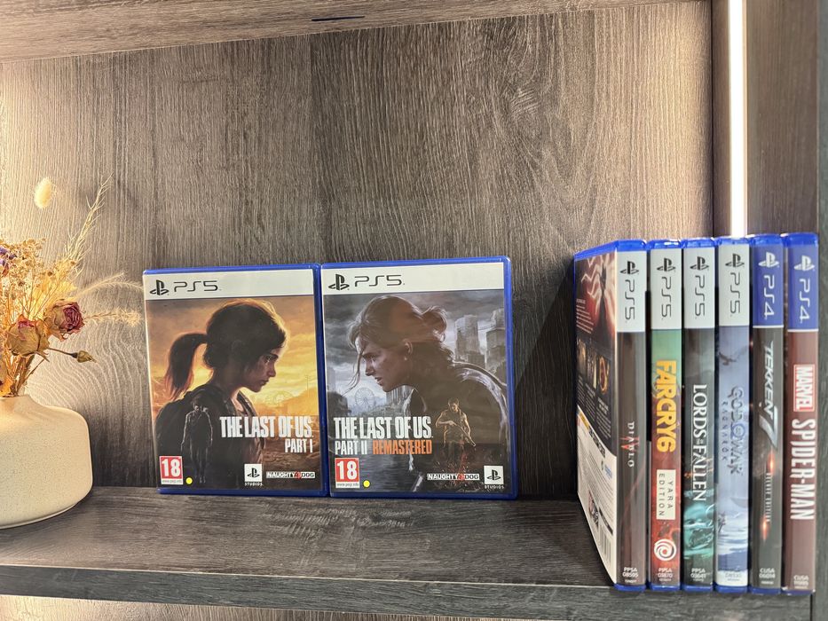 The Last of us 1 si 2 Ps 5  remake + remastered