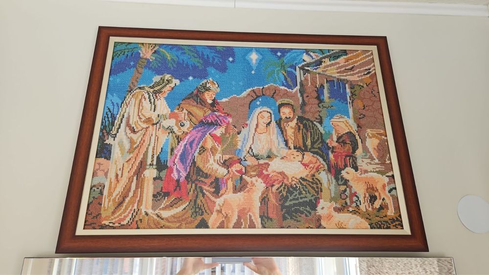 Продава се гоблен ,,Рождество Христово”