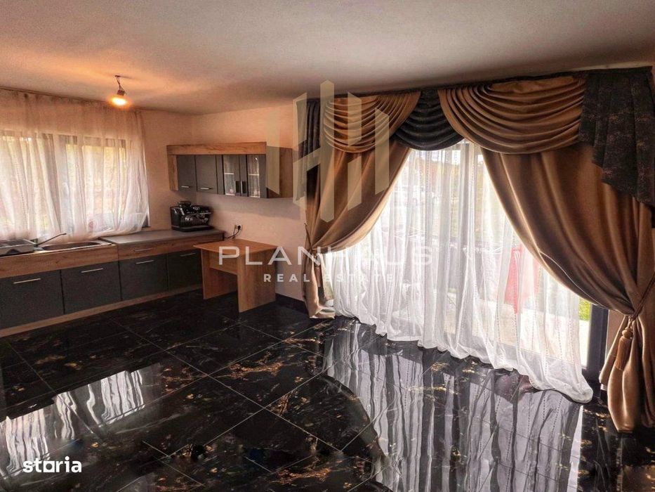 Casă Mocira ,parter + mansardă , 6 ari teren,finisată ,schimb